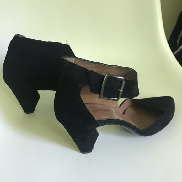 Sigerson Morrison black suede heels - Picture 6 of 8